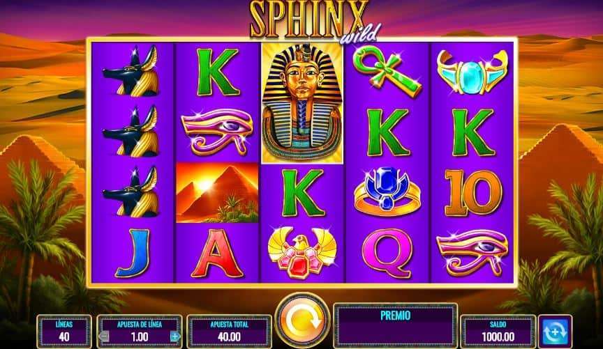 Sphinx Wild Pilastri Slot Machine Online