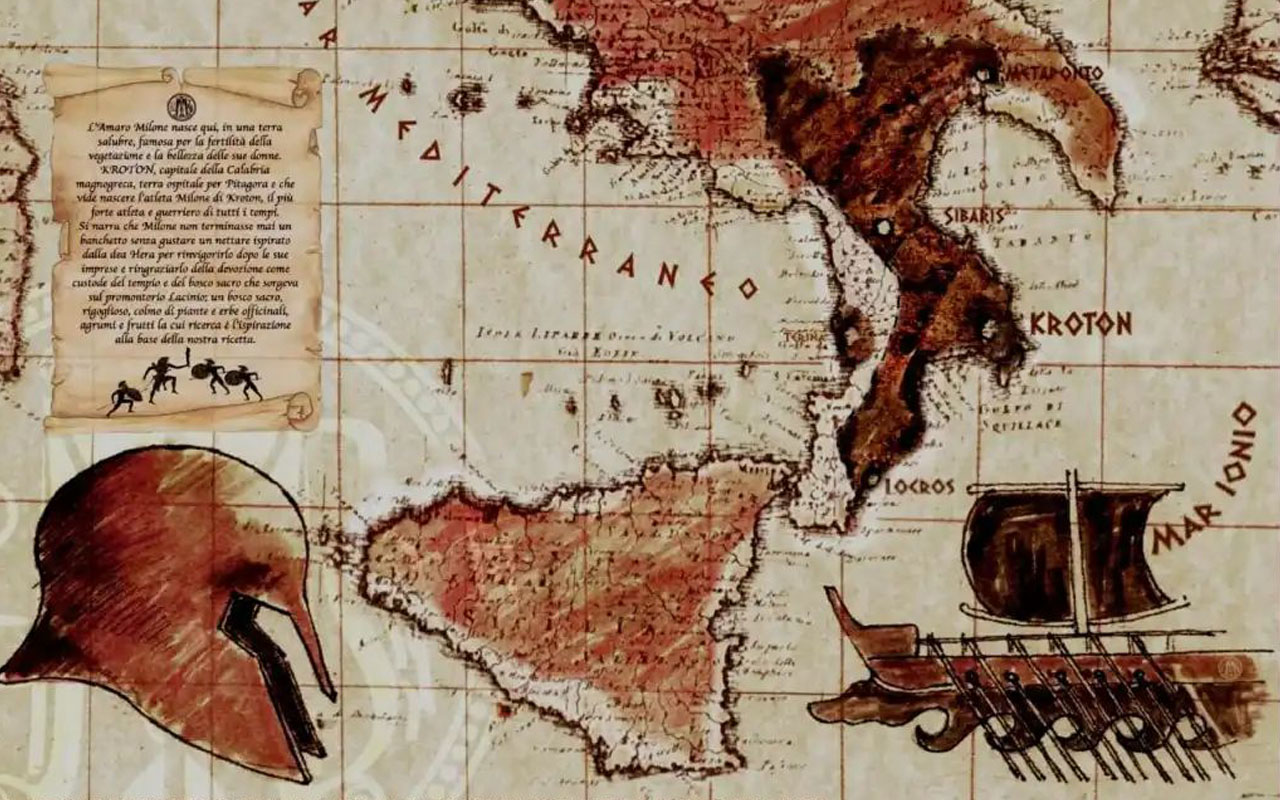 Amaro Milone mappa