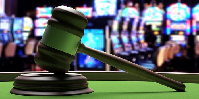 Gambling-related lawsuit concept