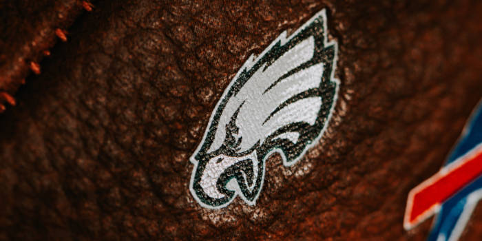 Philadelphia Eagles' logo.