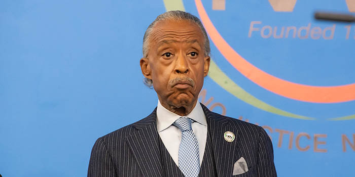 Rev. Al Sharpton speaks at an event